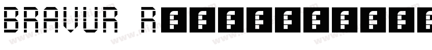 BRAVUR Regular字体转换
